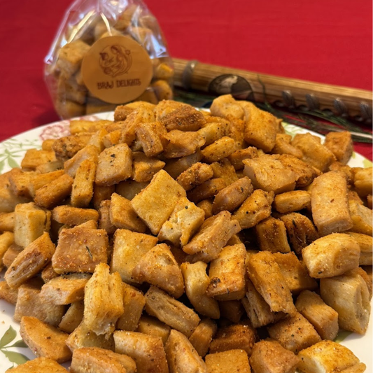 Piri-Piri Mathri Bites